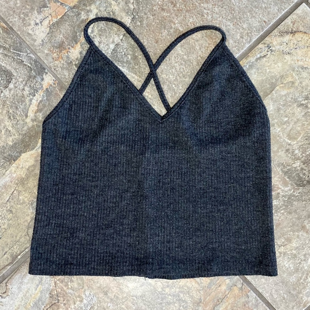 John Galt (Brandy Melville) cropped tank top